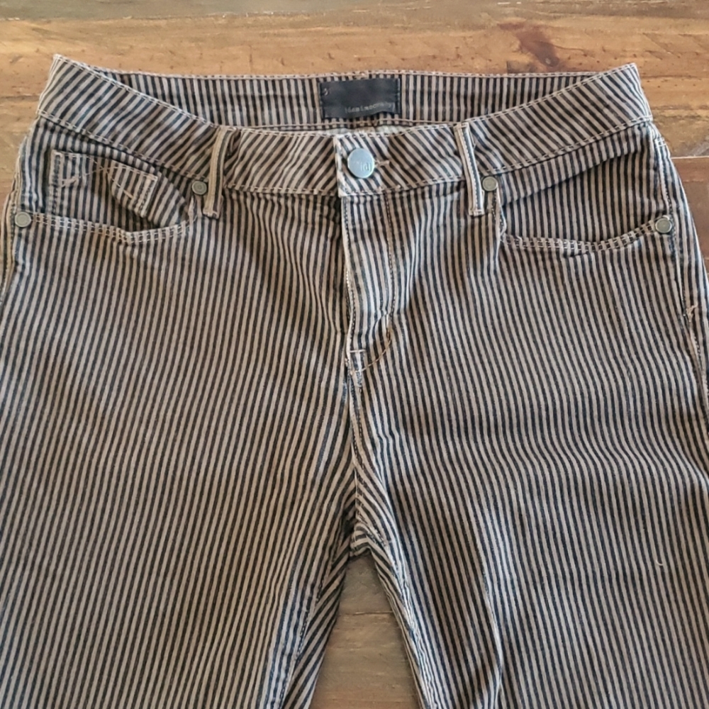 Striped Skinny Pants